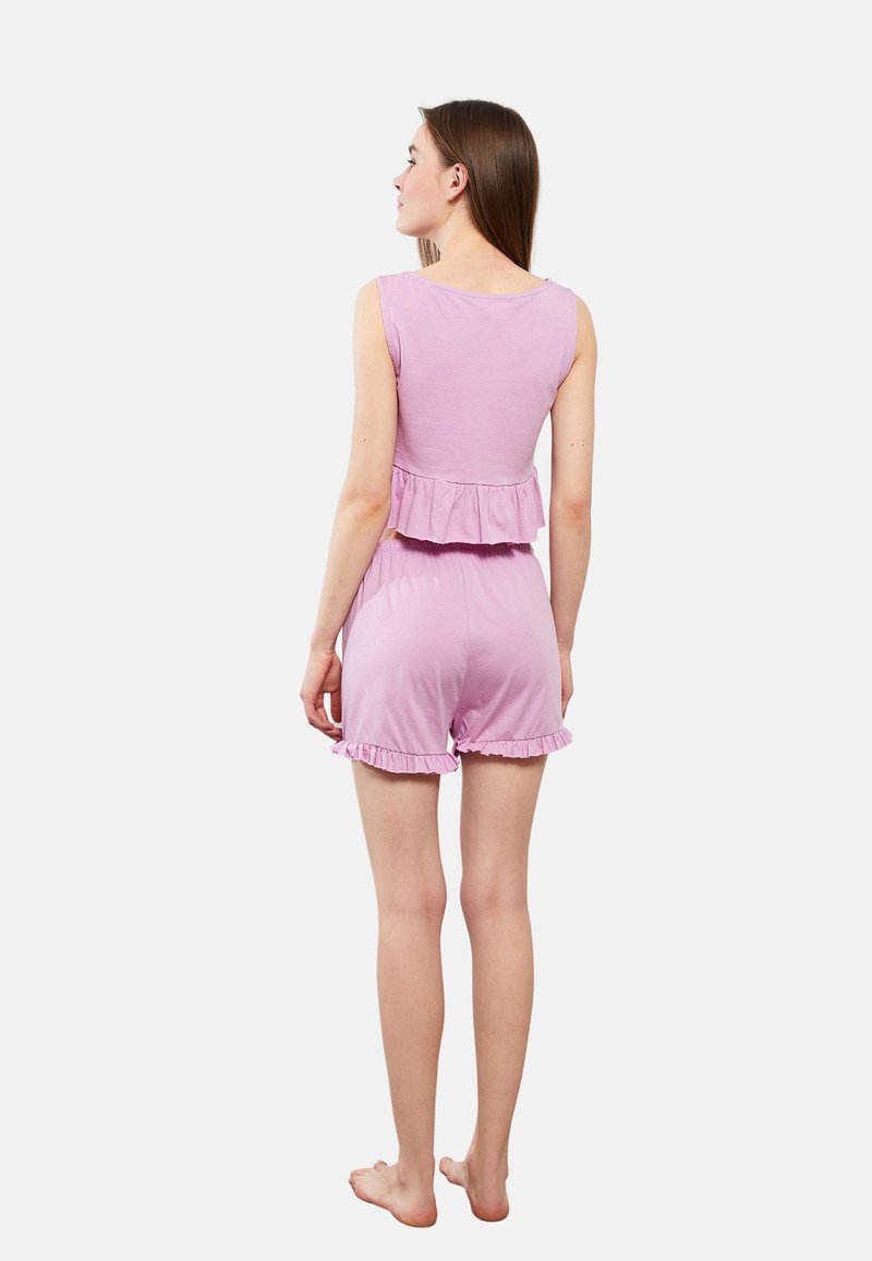 Damen Nachthemden | LC Waikiki VNECK PLAIN SLEEVELESS Nachtwäsche Set lilac/flieder - KA03283 Damen Nachthemden | LC Waikiki VNECK PLAIN SLEEVELESS Nachtwäsche Set lilac/flieder - KA03283