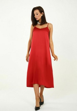 Koton TIERED MIDI STRAPPY WAISTBANDED - Vestido Informal - Black/negro