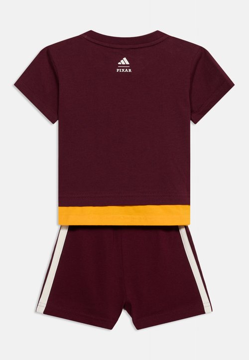 adidas INFANTS DISNEY TOY STORY UNISEX SET - Sports shorts - maroon/off-white — photo 2