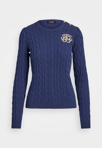 Lauren Ralph Lauren Stickad tröja - blue