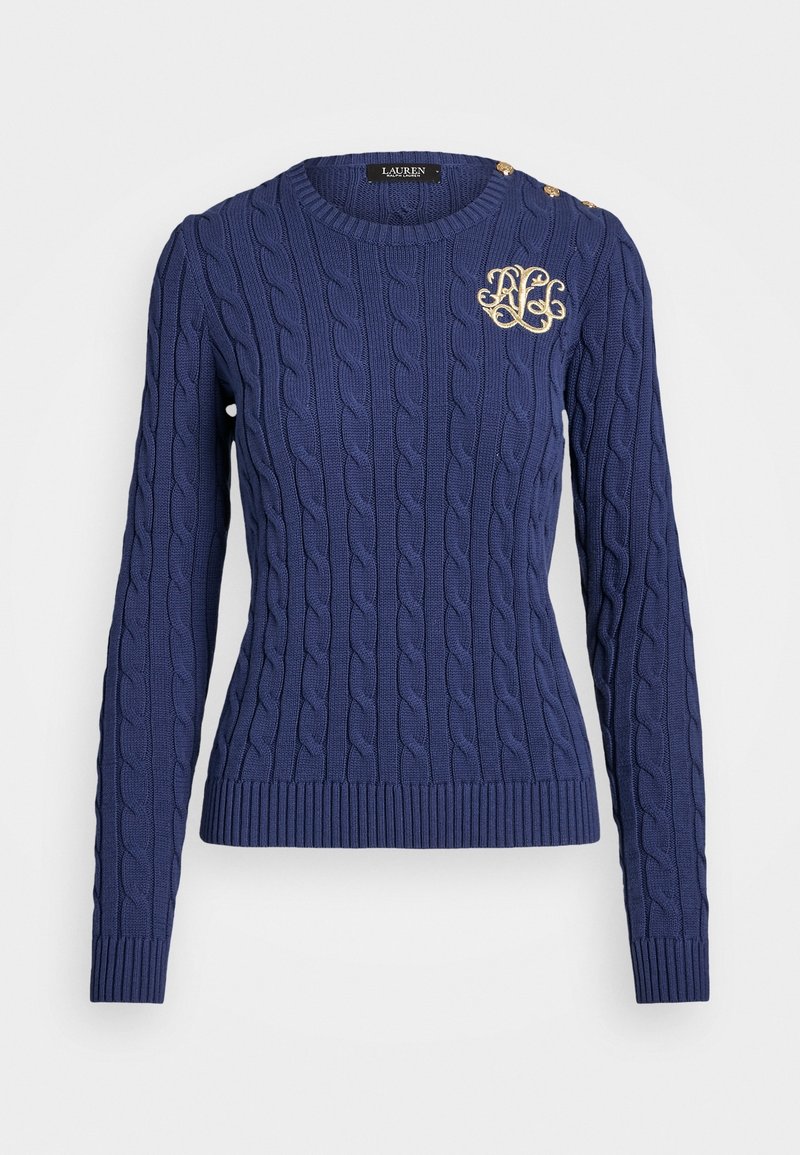 Lauren Ralph Lauren Stickad tröja - blue