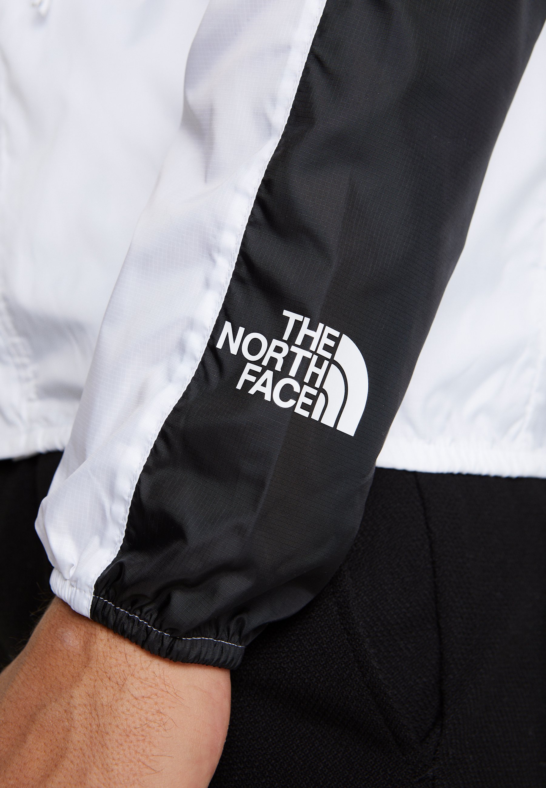 The North Face SEASONAL MOUNTAIN JACKET Lett jakke white The North Face SEASONAL MOUNTAIN JACKET - Lett jakke - black/white