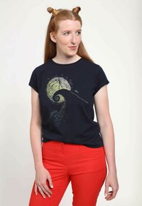 Henry Tiger NIGHTMARE BEFORE CHRISTMAS SPIRAL HILL JACK - Triko s potiskem - navy blue