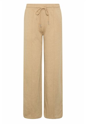 Long Tall Sally, TALL WIDE LEG TROUSERS - Trainingsbroek - beige