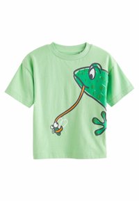 Next - SHORT SLEEVE CHARACTER - Nyomott mintás póló - green frog Miniatűr kép 1