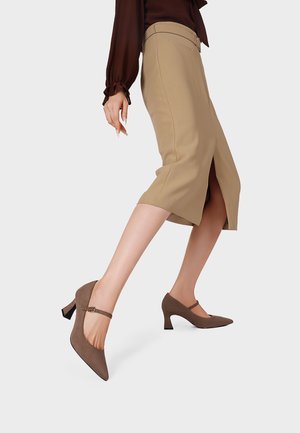 Queen Helena, ZM12003 - Tacones - khaki