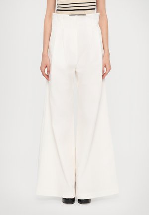 WIDE LEG PANT - Bukser - white