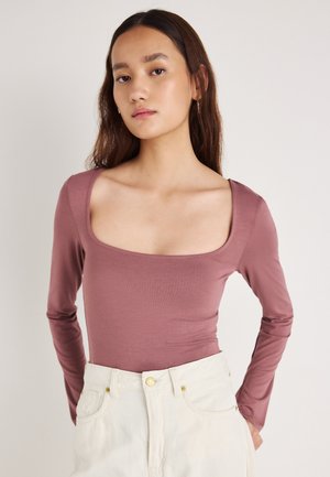 SOFT TOUCH  - Top s dlhým rukávom - mauve