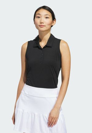 ULTIMATE365 SOLID SLEEVELESS - Polo shirt - black