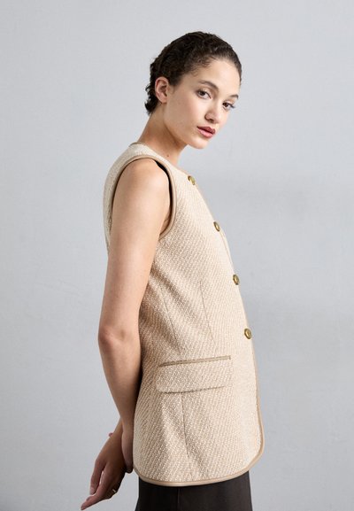 rag & bone BARTLET ITALIAN - Vest - beige
