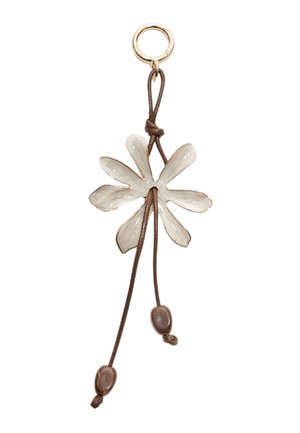 ENAMELLED FLOWER  - Porte-clefs - white