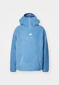 New Balance HOOPS UNISEX - Kapuzenpullover - heron blue