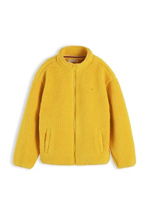 Tommy Hilfiger, FLAG FULL ZIP - Φλις μπουφάν - countryside yellow