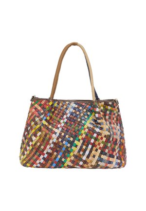 Tote bag - brown multicolor