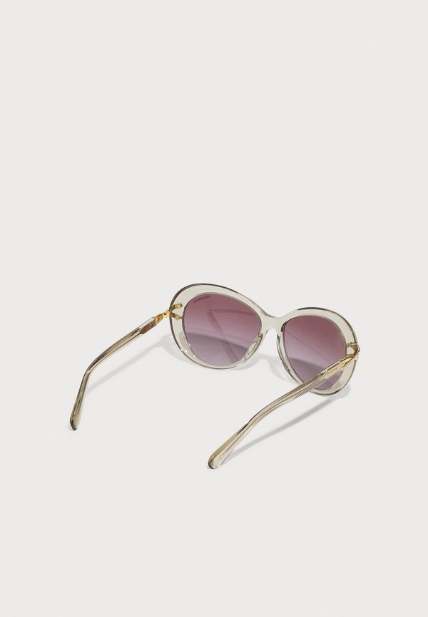 Sunglasses - transparent beige4