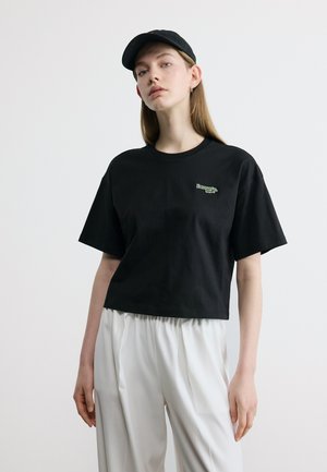 TF7605_70V - Základné tričko - black