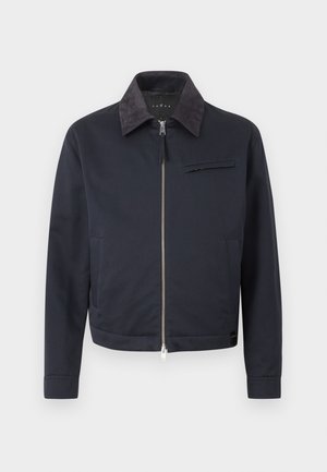 HARRINGTON COLLAR JACKET - Lahka jakna - blu petrolio