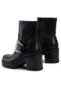 Versace Jeans Couture Enkellaarsjes met plateauzool - noir