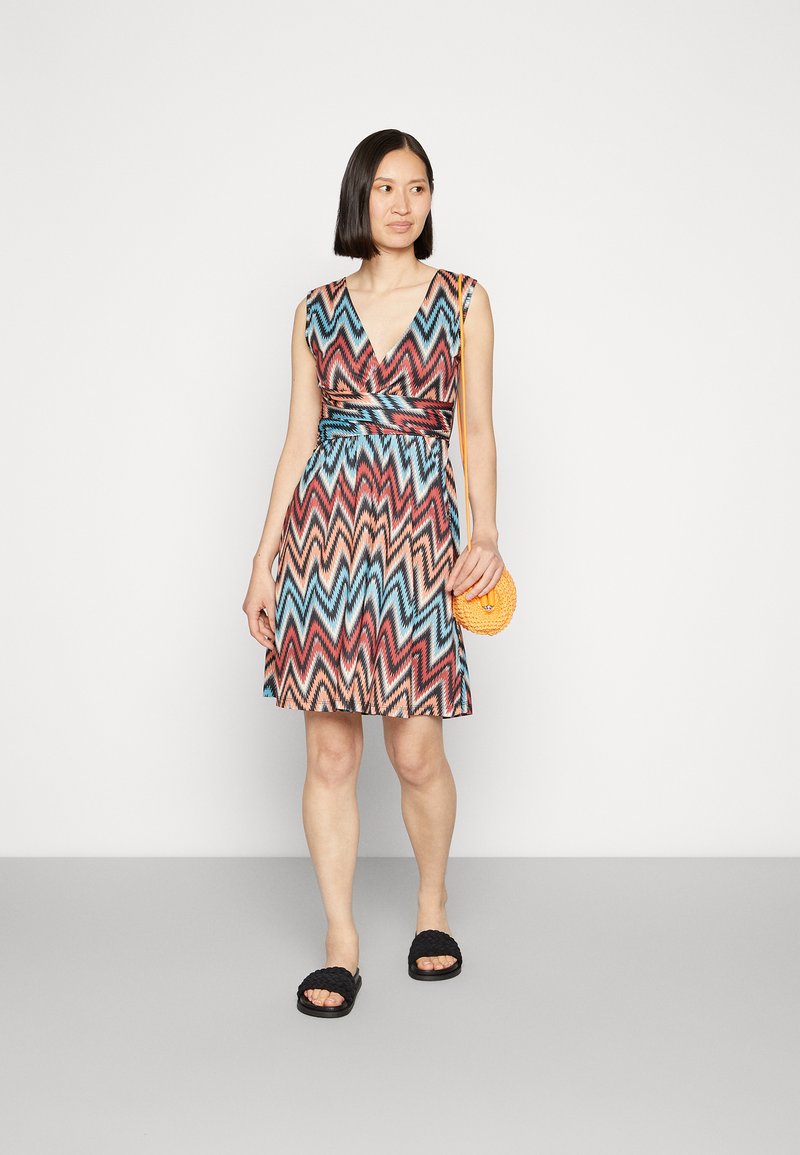 Damen Freizeitkleider | Anna Field Jerseykleid red/green/multi-coloured/rot - JJ56301 Damen Freizeitkleider | Anna Field Jerseykleid red/green/multi-coloured/rot - JJ56301