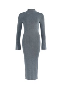 Adlysh ELEGANCE  - Strickkleid - metallic denim