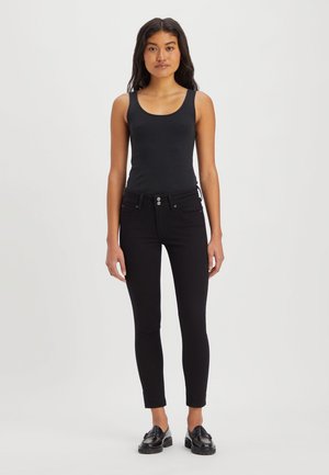 711™ DOUBLE BUTTON SKINNY - Jeans Skinny Fit - night is black