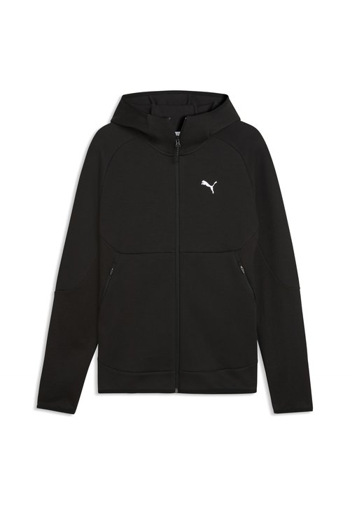 PUMA PUMATECH ELEVATED SLIM KAPUZENJACKE - Zip-up sweatshirt - black — photo 4
