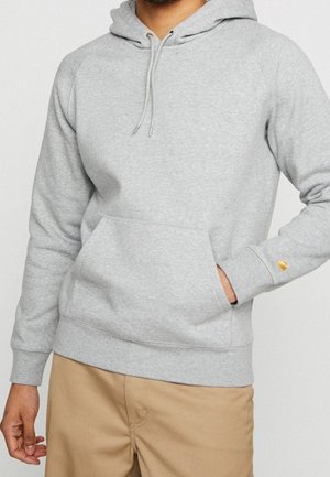 Hoodie - mottled grey