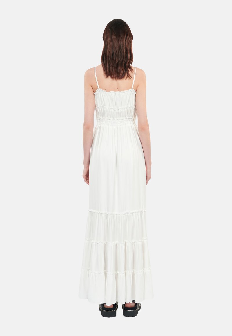 The Kooples AVEC NŒUDS - Robe longue - white