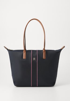 Tommy Hilfiger POPETTE TOTE - Shopper - space blue corp