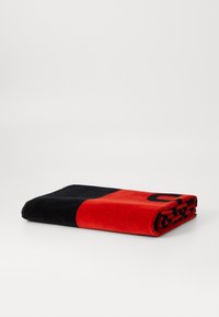 Calvin Klein Swimwear TOWEL BLOCK - Beach towel - flaming chili