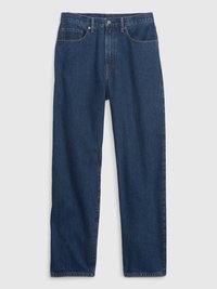 BAGGY FIT RIGID UNISEX - Túlméretezett farmernadrág - dark wash