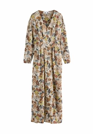 Next TALL FIT - V-NECK MIDI  - Kampsunkleit - cream boho ditsy floral print