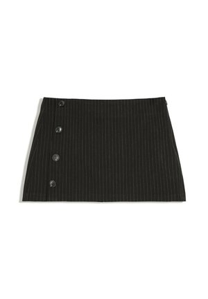 Bershka, BUTTON-FRONT - MINI SKIRT - Jupe trapèze - multi-coloured