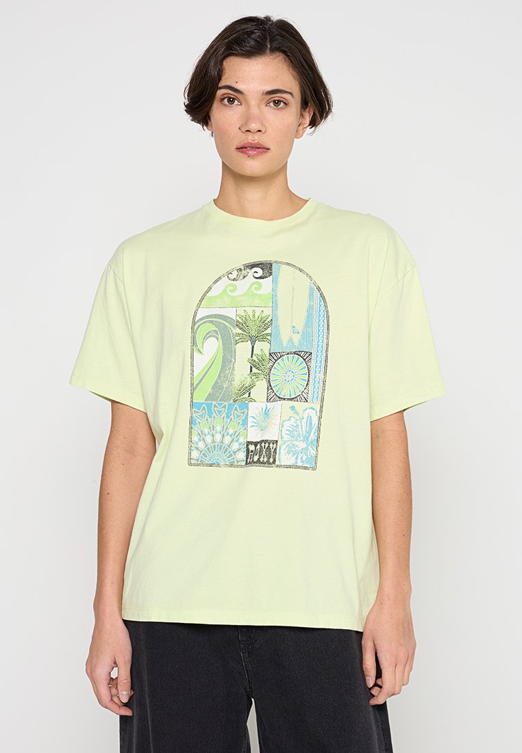 Roxy T-shirt print groen Roxy T-shirt print groen