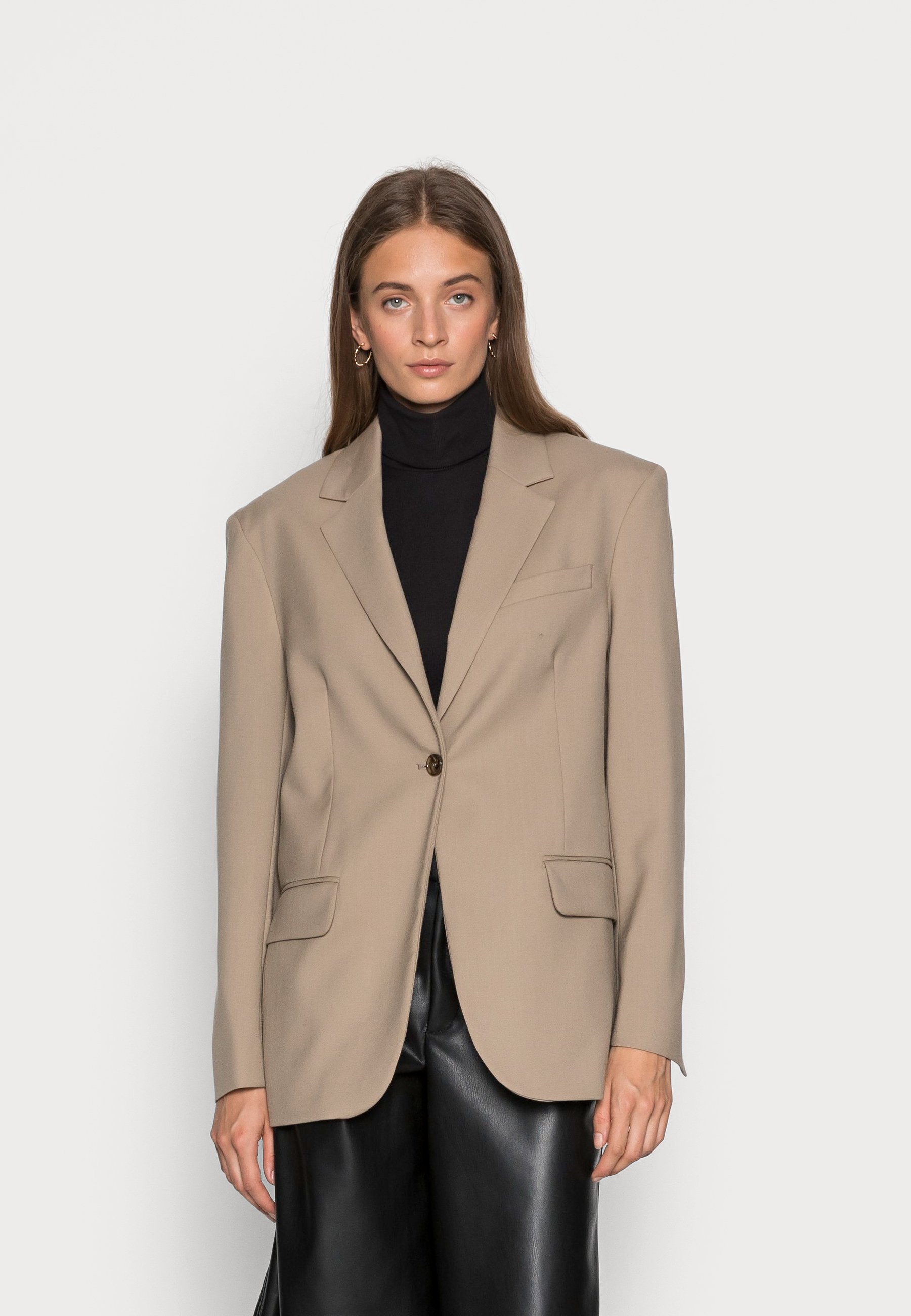 ARKET Halflange jas - camel - Zalando.nl