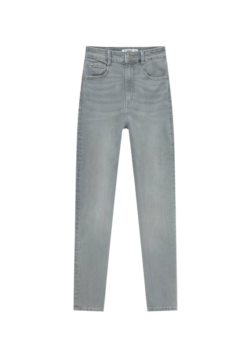Damen Skinny | PULL&BEAR CONTOUR SKINNY FIT Jeans Slim Fit grey/grau - KO99563 Damen Skinny | PULL&BEAR CONTOUR SKINNY FIT Jeans Slim Fit grey/grau - KO99563