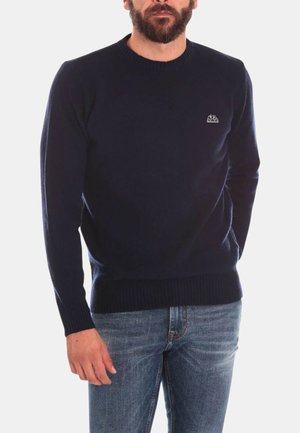 Sundek, FOLK SWEATER COL 70100 - Maglione - dark-blue dim