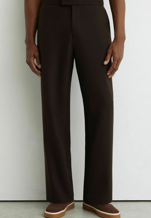 Reiss, RELAXED FIT - FOUND STRETCH DRAWSTRING TROUSERS - Pantalones - brown