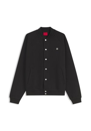 HUGO, DABIN - Sweat zippé - black