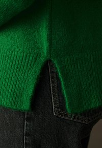 Next RELAXED FIT OVERSIZED - Džemperis su gobtuvu - green bright