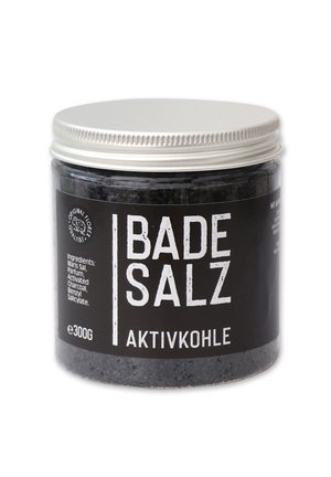 BADESALZ AKTIVKOHLE 300 G - Bubble bath & soak - schwarz