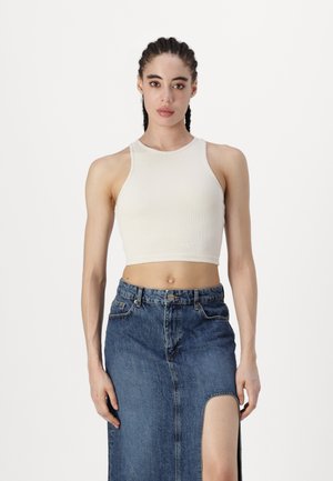 Pegador AYLA CROP - Top - washed coast sand white