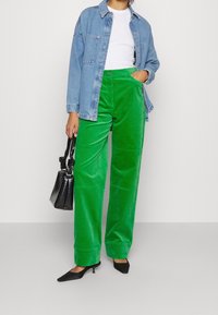 Samsøe Samsøe Broek - green
