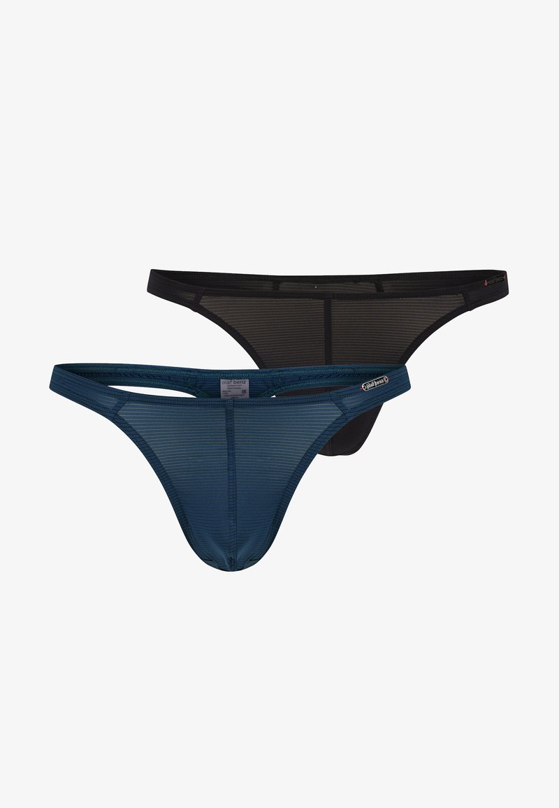 Olaf Benz 2-PACK RED1201 MINISTRING - String - black night