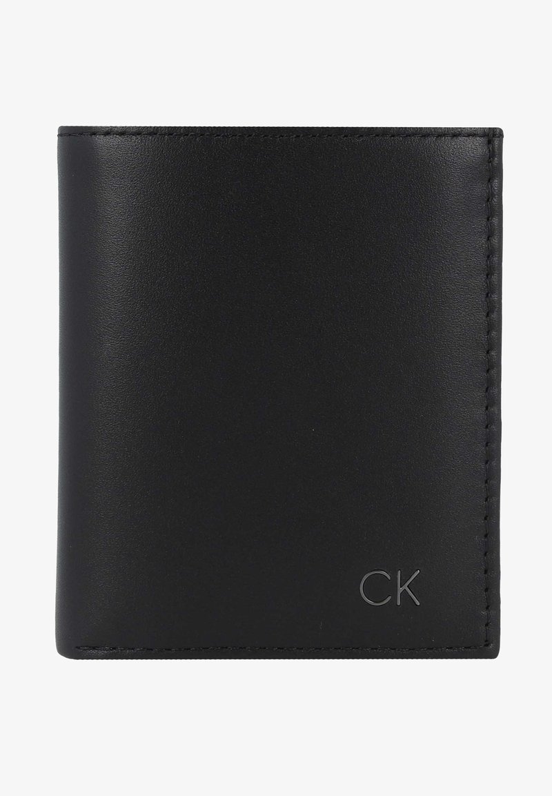 Calvin Klein SMOOTH CK MINI NS 6 CC COIN PASS - Wallet - black ...