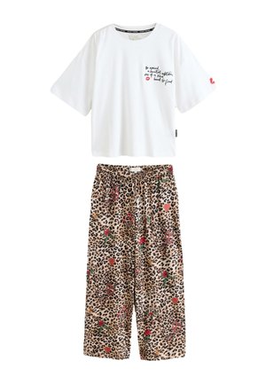 Rockett St George REGULAR FIT - SLOGAN PYJAMAS SET - Pizsama szett - animal print