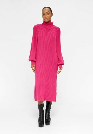 Jumper dress - magenta
