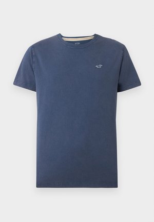 Hollister Co., CREW - Βασικό μπλουζάκι - blue