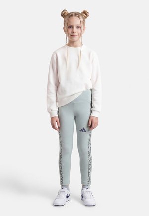 JUNIOR GIRL  - Leggingek - Nadrágok - sage/aurora onix
