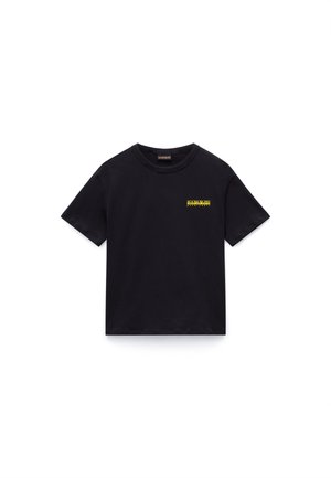 Napapijri ADIGE UNISEX - T-shirt imprimé - black